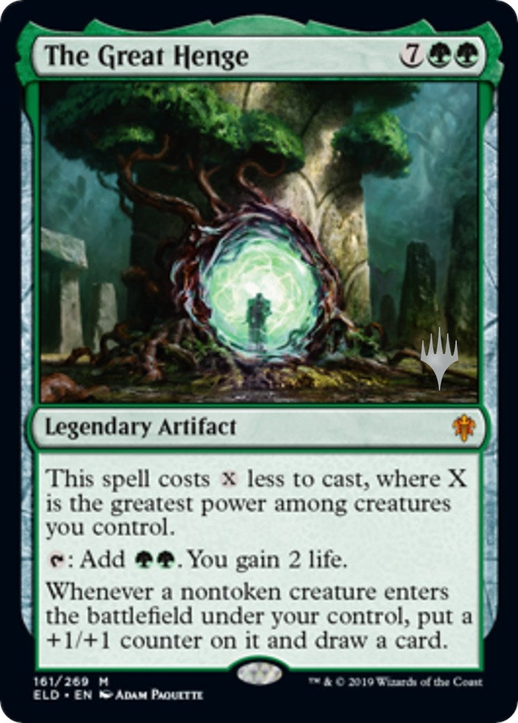 The Great Henge (161) (Promo Pack: Throne of Eldraine)