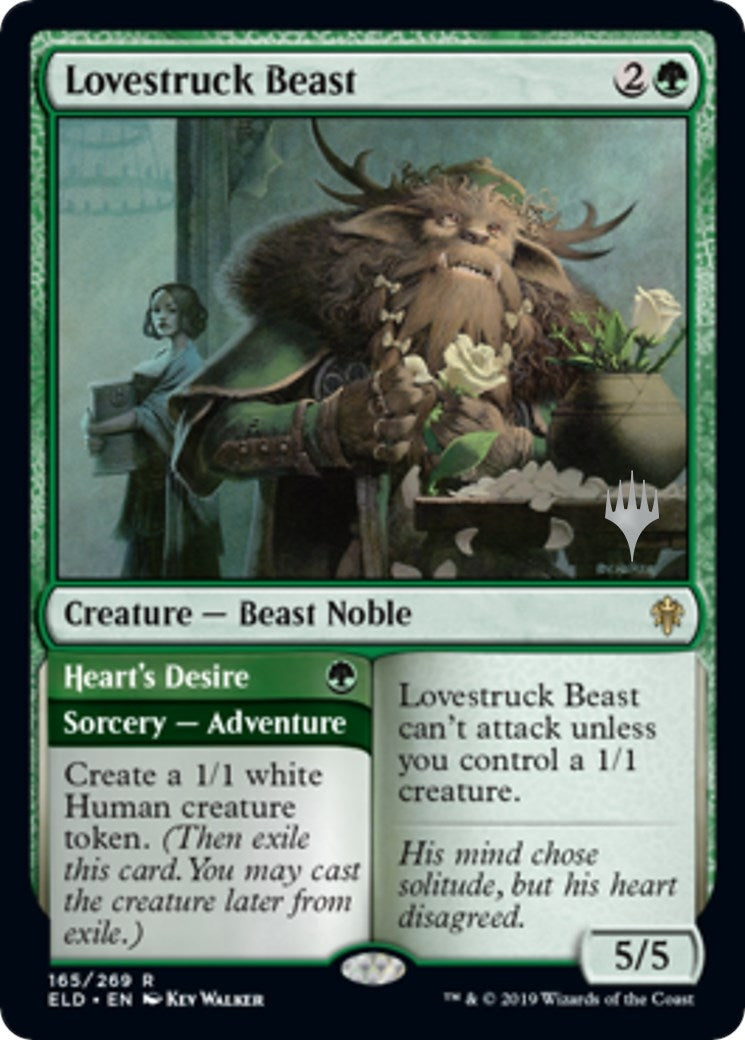 Lovestruck Beast (165) (Promo Pack: Throne of Eldraine)