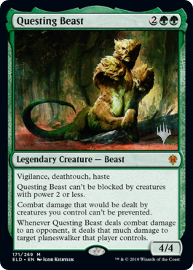 Questing Beast (171) (Promo Pack: Throne of Eldraine)
