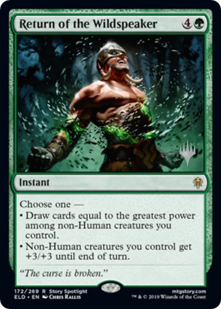 Return of the Wildspeaker (172) (Promo Pack: Throne of Eldraine)