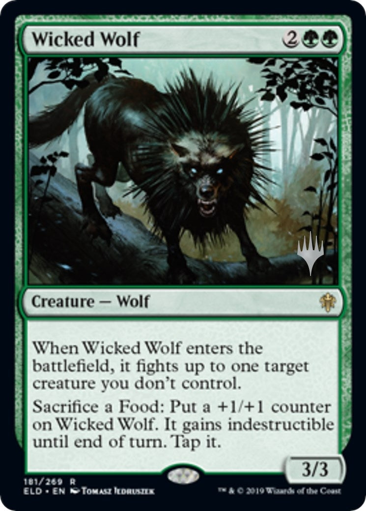 Image for Wicked Wolf (181) - Magic: The Gathering