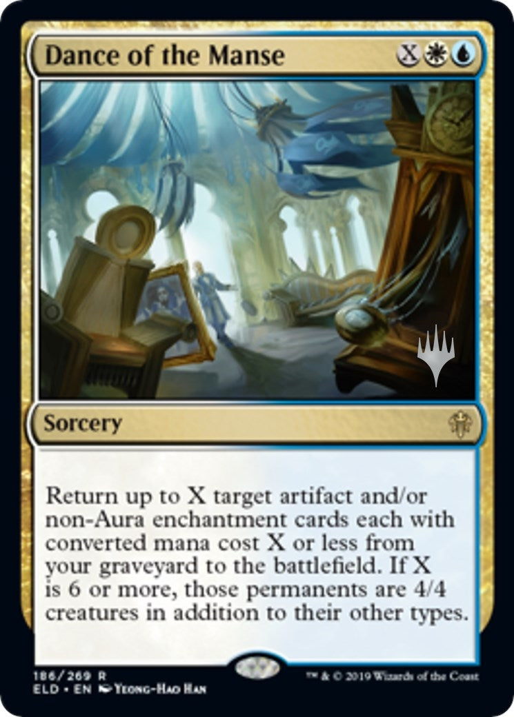 Dance of the Manse (186) (Promo Pack: Throne of Eldraine)