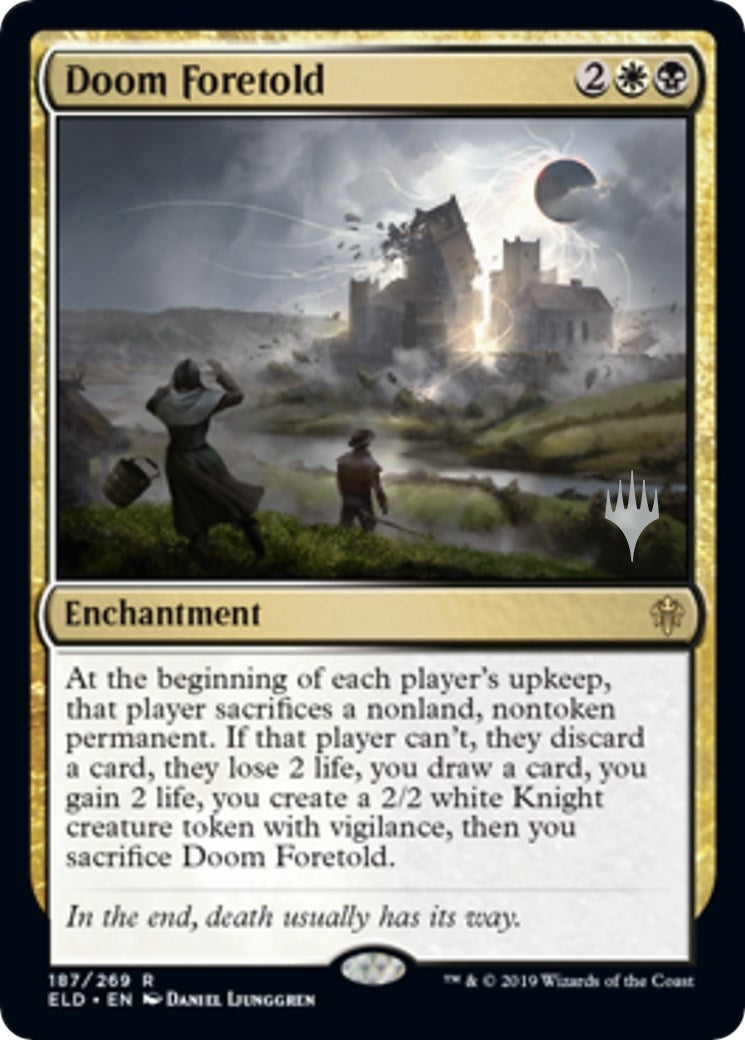 Doom Foretold (187) (Promo Pack: Throne of Eldraine)