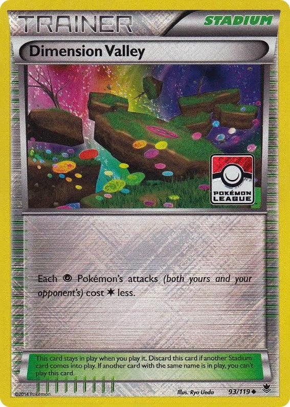 Image for Dimension Valley - 93/119 (Pokemon League) (093/119) (League & Championship Cards) - Pokemon