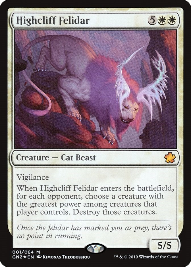 Highcliff Felidar (1) (Magic Game Night 2019)