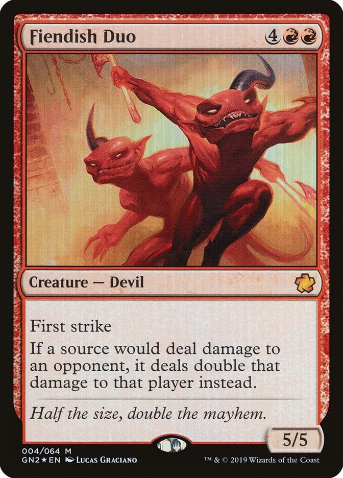 Fiendish Duo (4) (Magic Game Night 2019)