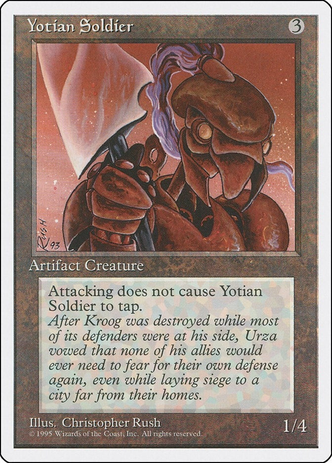 Yotian Soldier (Fourth Edition)