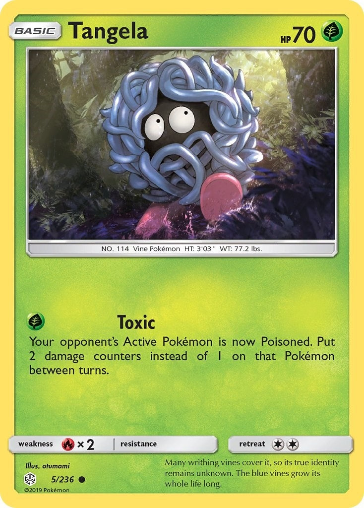 Image for Tangela (5/236) (SM - Cosmic Eclipse) - Pokemon