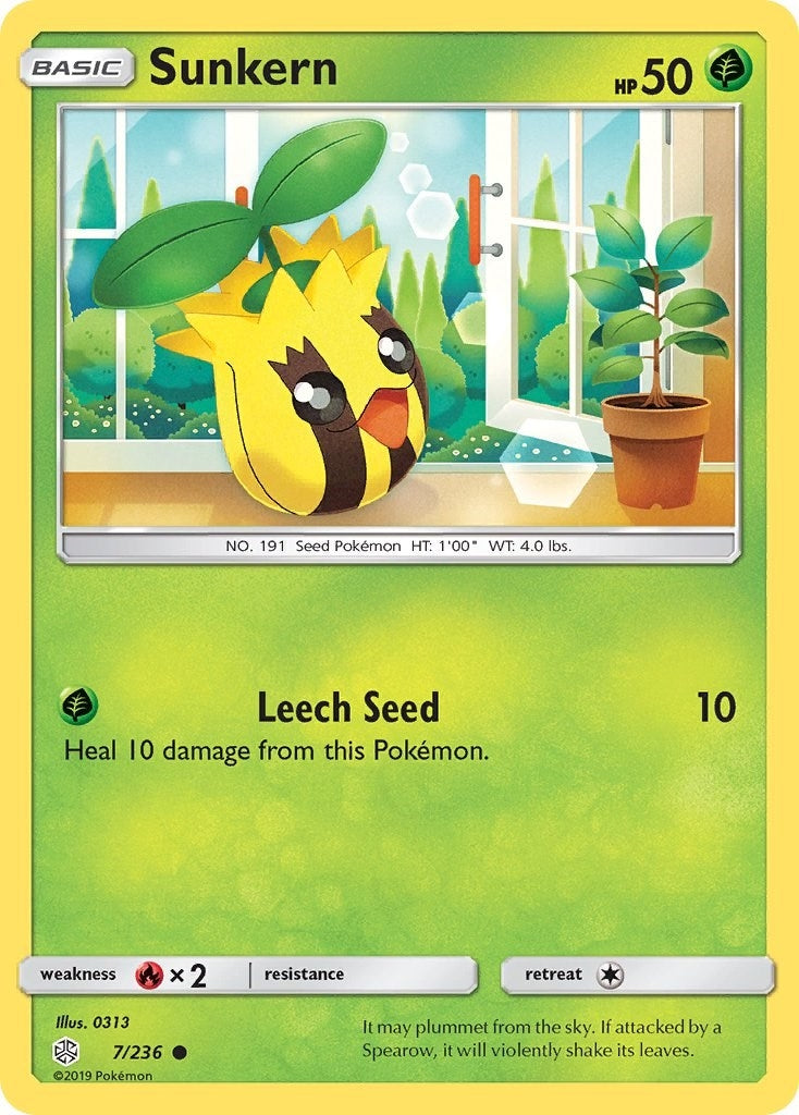 Image for Sunkern (7/236) (SM - Cosmic Eclipse) - Pokemon