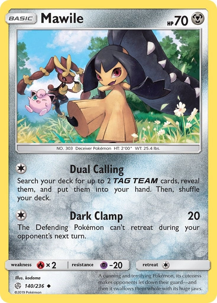 Image for Mawile (140/236) (SM - Cosmic Eclipse) - Pokemon