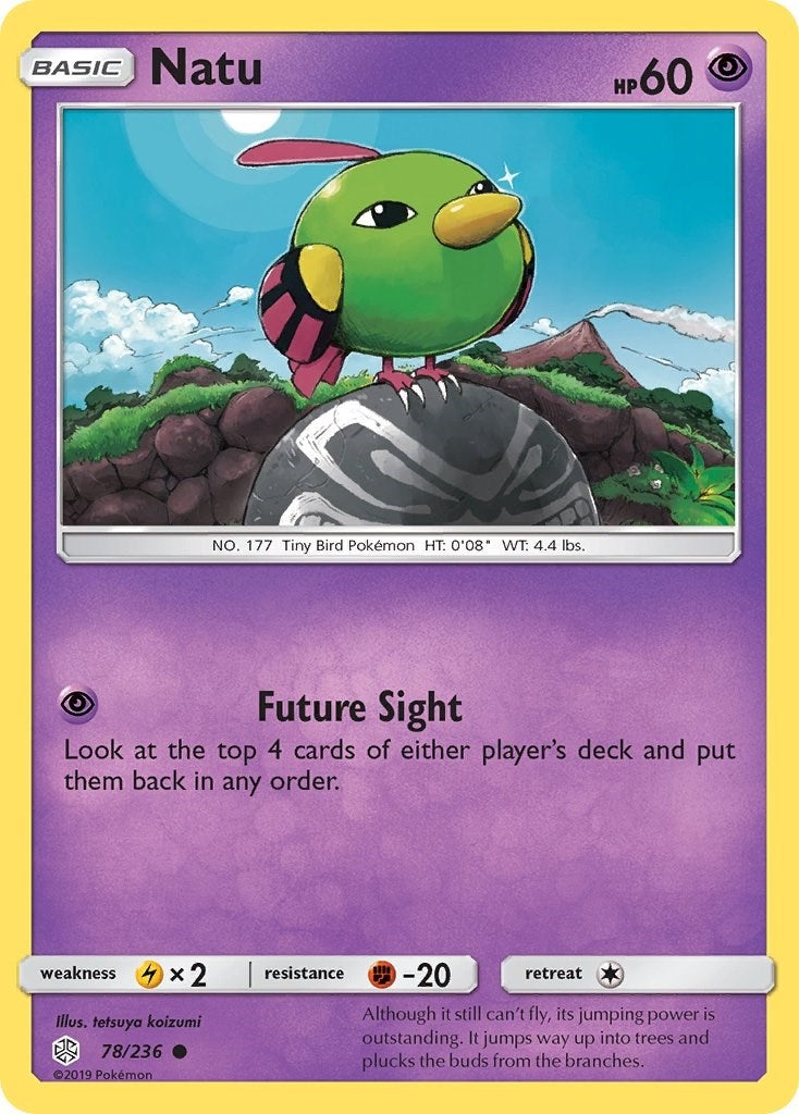 Image for Natu (78/236) (SM - Cosmic Eclipse) - Pokemon