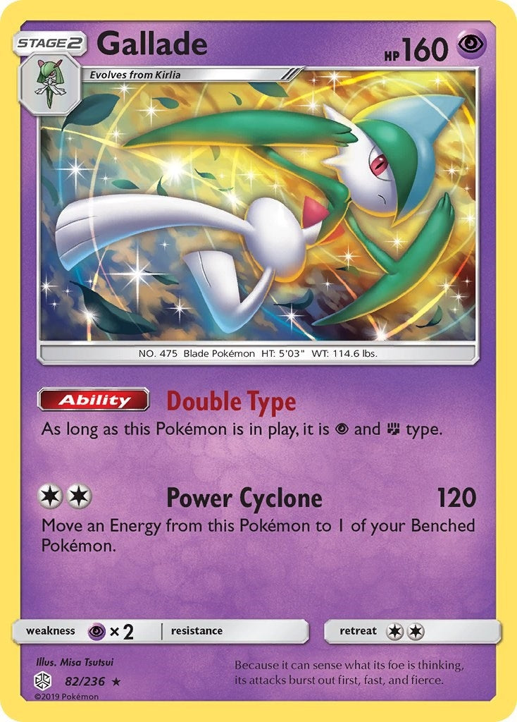 Image for Gallade (82/236) (SM - Cosmic Eclipse) - Pokemon