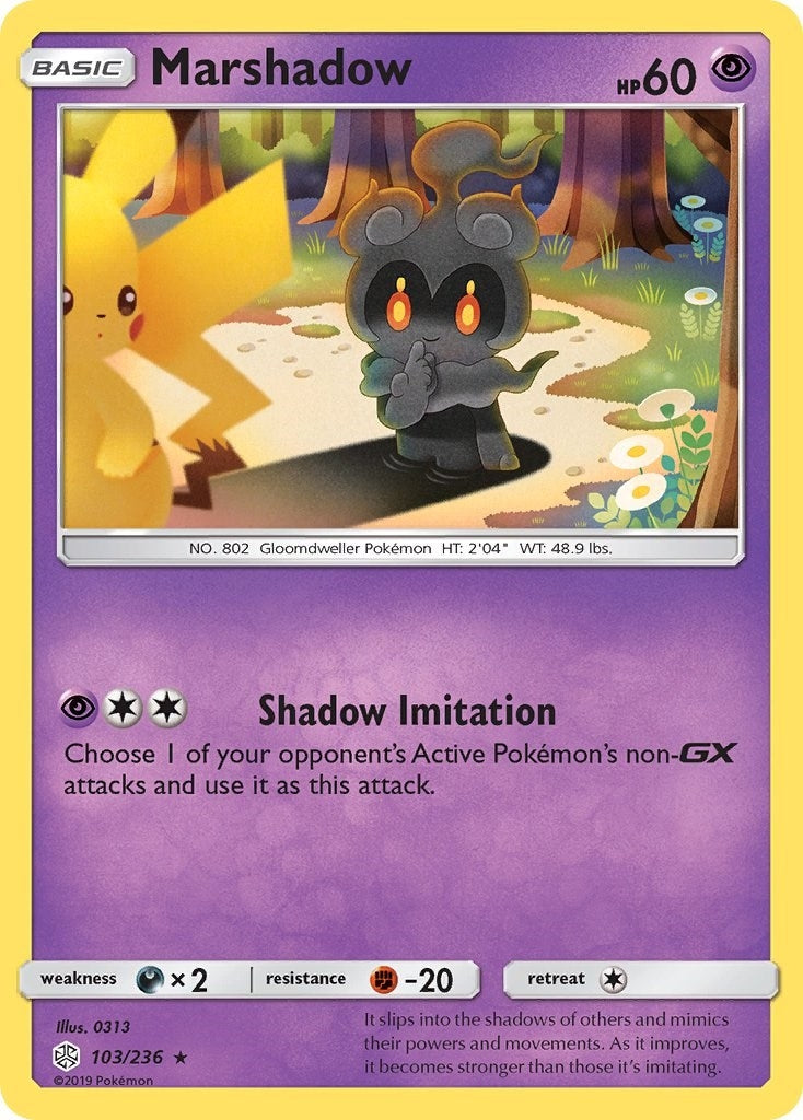 Image for Marshadow (103/236) (SM - Cosmic Eclipse) - Pokemon