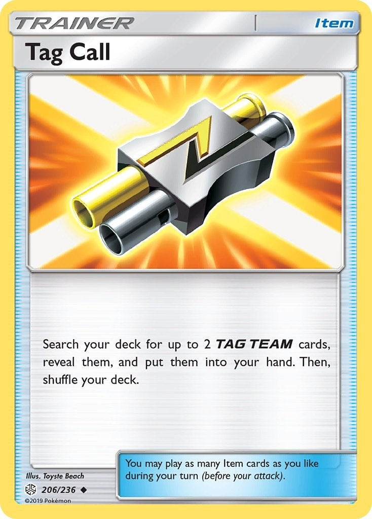 Image for Tag Call (206/236) (SM - Cosmic Eclipse) - Pokemon