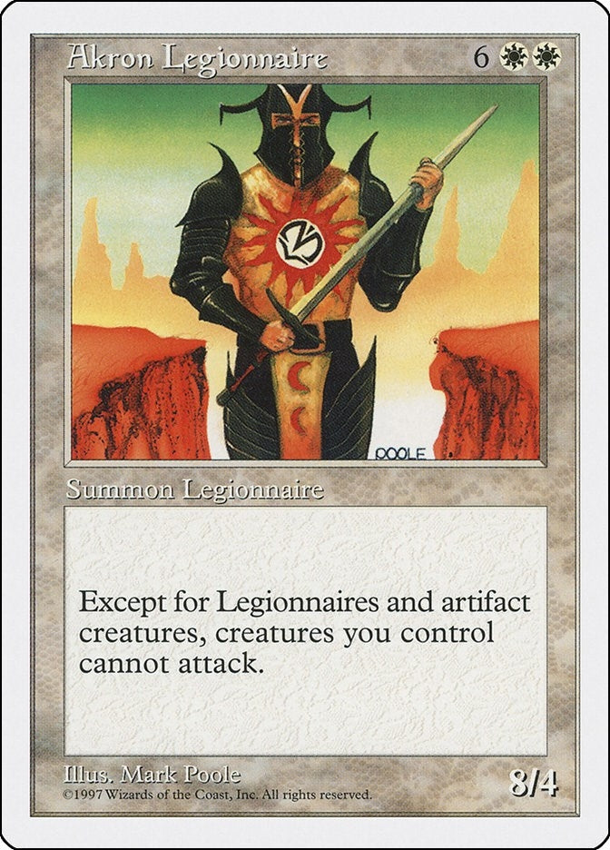 Akron Legionnaire (Fifth Edition)