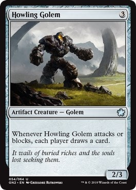 Howling Golem (54) (Magic Game Night 2019)