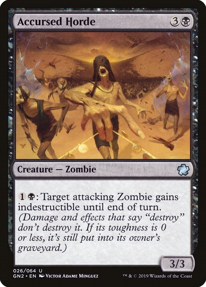 Accursed Horde (26) (Magic Game Night 2019)