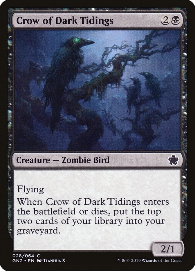 Crow of Dark Tidings (28) (Magic Game Night 2019)