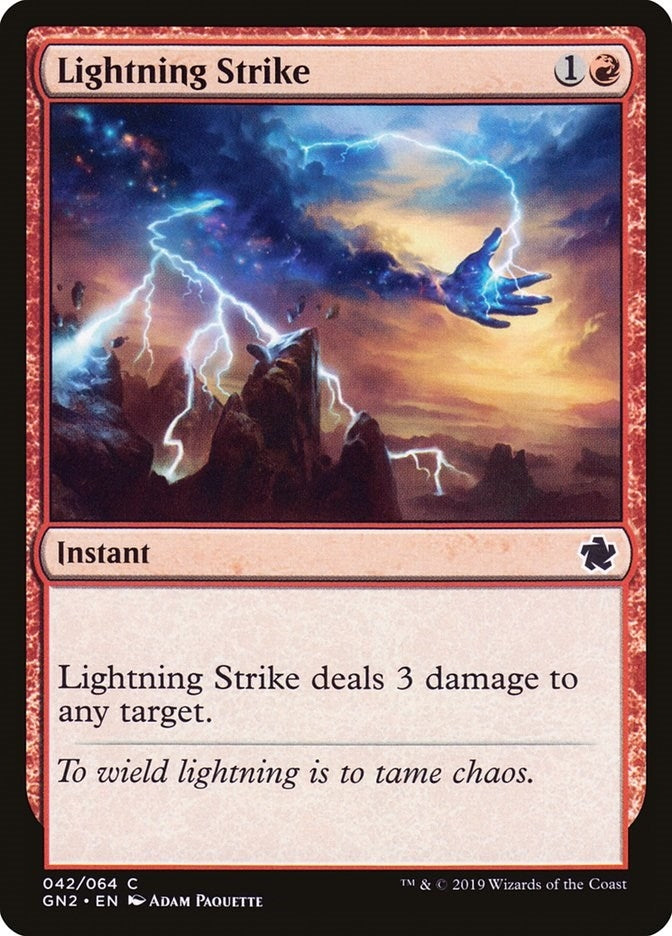 Lightning Strike (42) (Magic Game Night 2019)