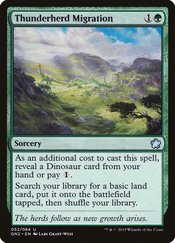 Thunderherd Migration (52) (Magic Game Night 2019)