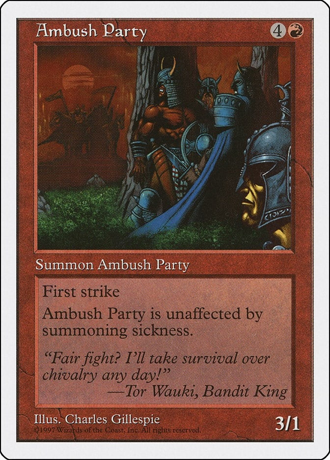 Ambush Party (Fifth Edition)