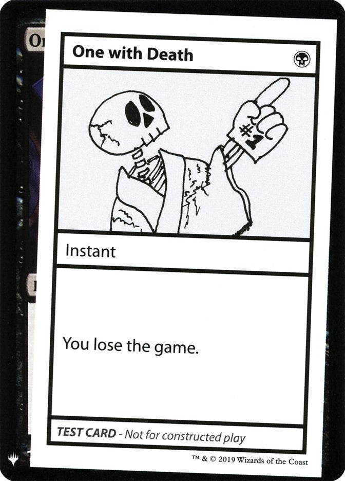 One With Death (Mystery Booster: Convention Edition Exclusives)