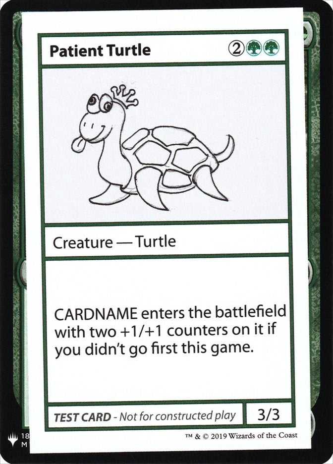 Patient Turtle (Mystery Booster: Convention Edition Exclusives)