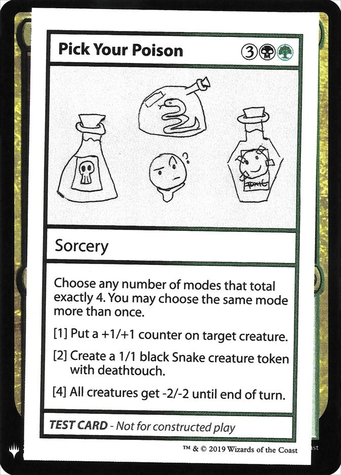 Pick Your Poison (Mystery Booster: Convention Edition Exclusives)