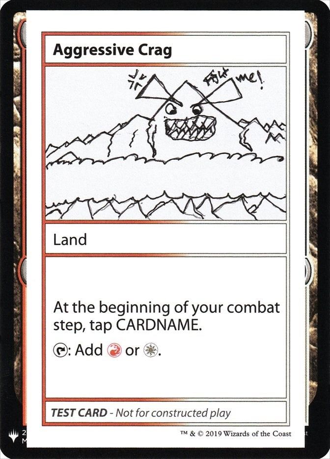 Aggressive Crag (Mystery Booster: Convention Edition Exclusives)