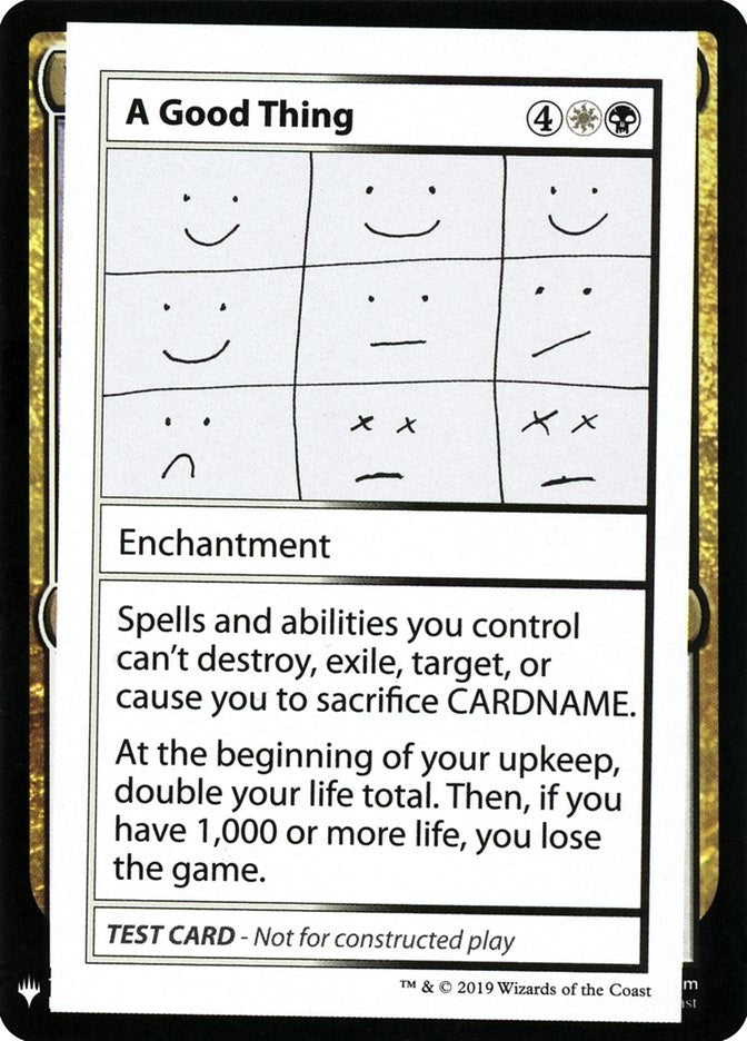 A Good Thing (Mystery Booster: Convention Edition Exclusives)