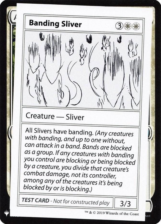 Banding Sliver (Mystery Booster: Convention Edition Exclusives)