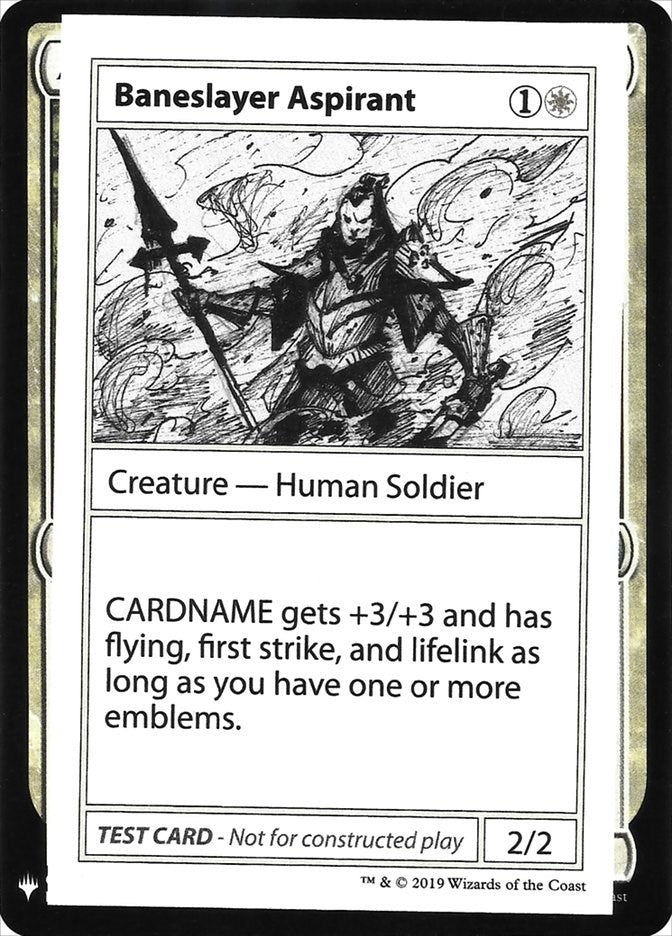 Baneslayer Aspirant (Mystery Booster: Convention Edition Exclusives)