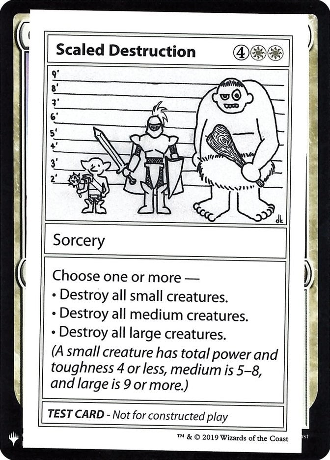 Scaled Destruction (Mystery Booster: Convention Edition Exclusives)