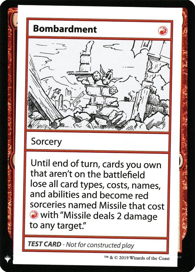 Bombardment (Mystery Booster: Convention Edition Exclusives)