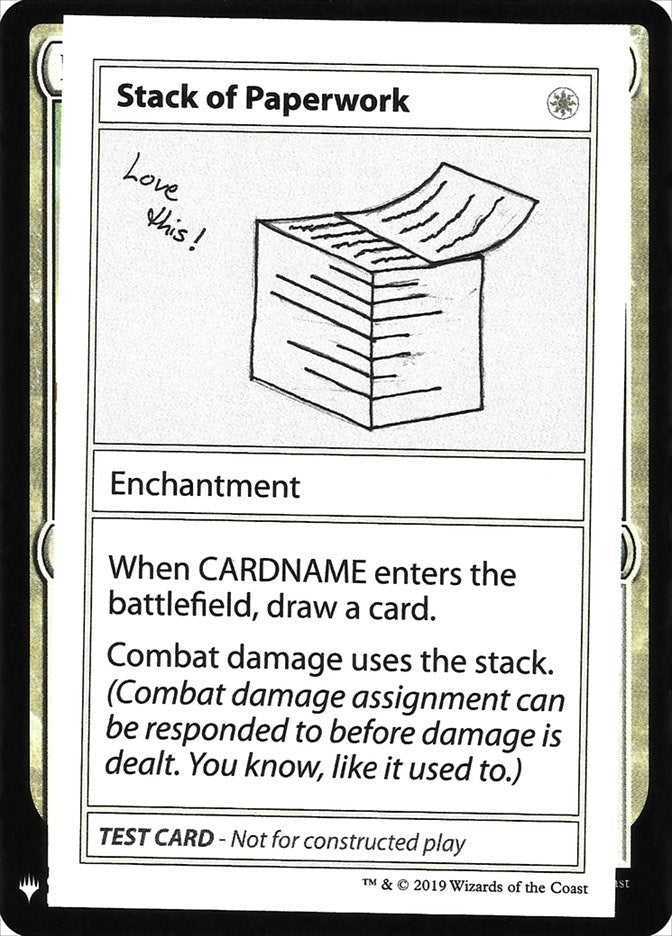 Stack of Paperwork (Mystery Booster: Convention Edition Exclusives)