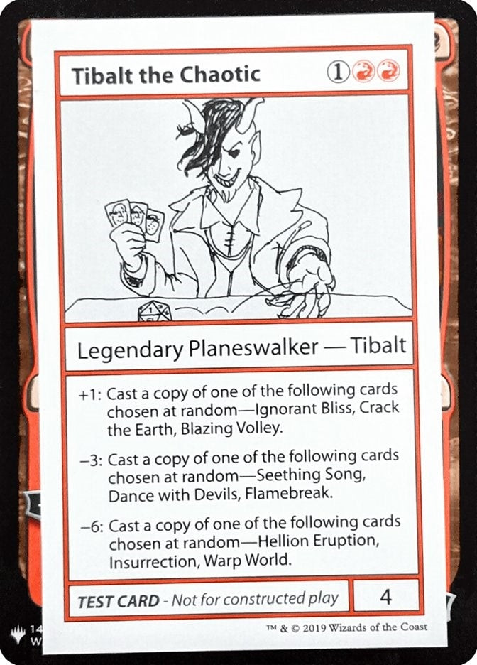 Tibalt the Chaotic (Mystery Booster: Convention Edition Exclusives)