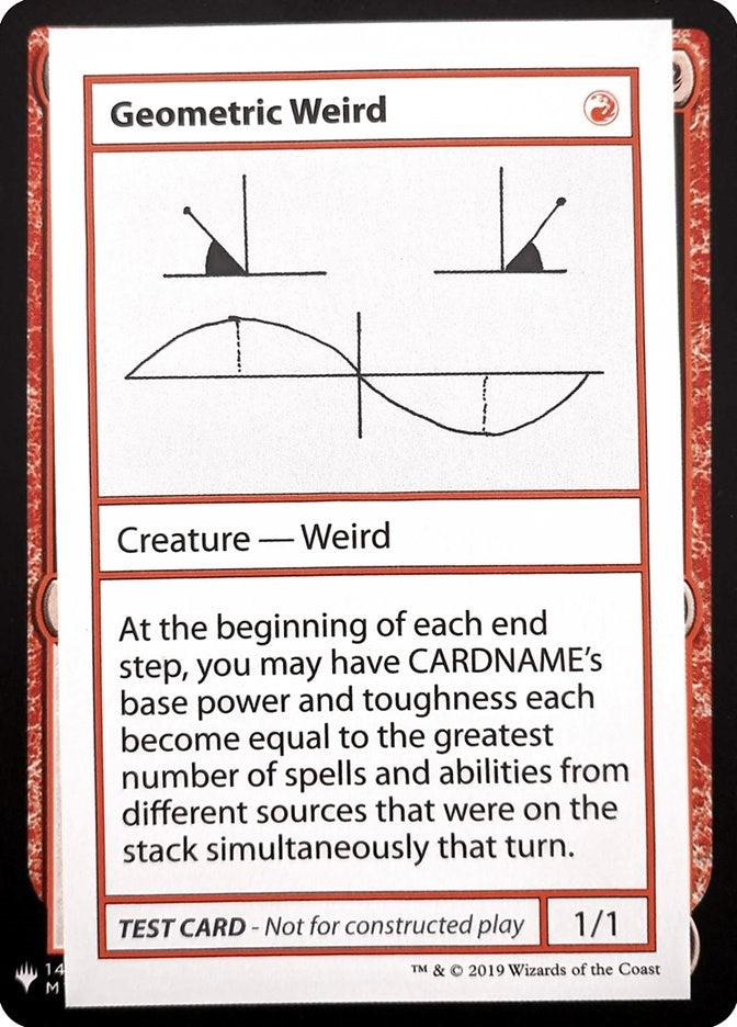 Geometric Weird (Mystery Booster: Convention Edition Exclusives)