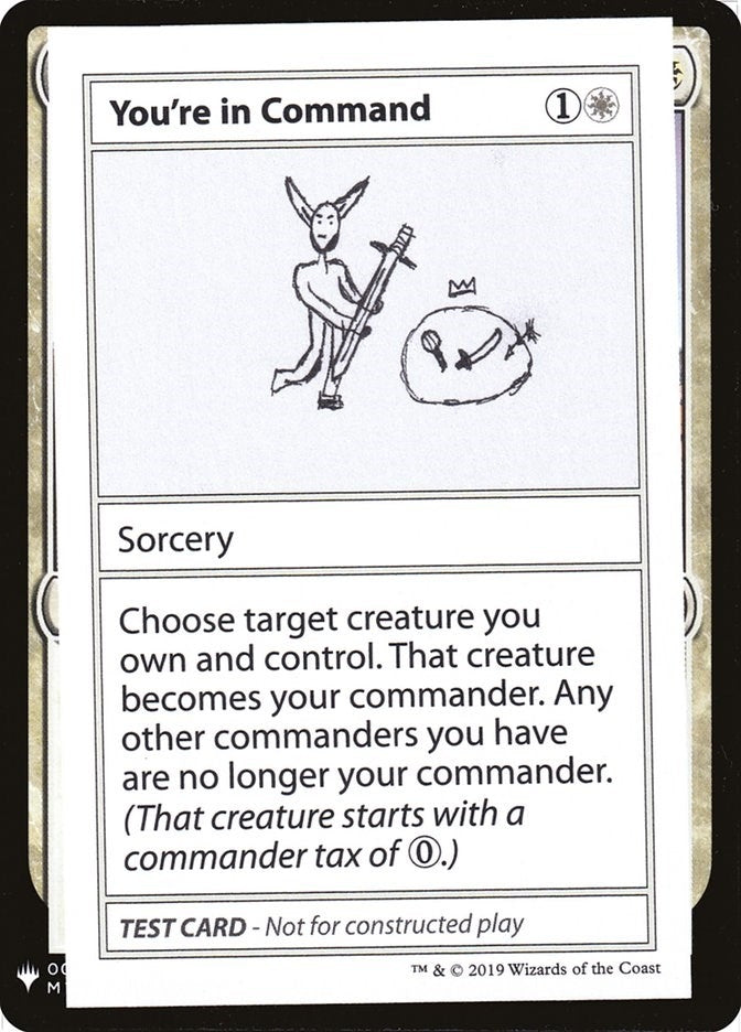 You're In Command (Mystery Booster: Convention Edition Exclusives)