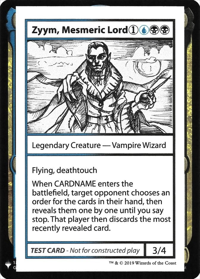 Zyym, Mesmeric Lord (Mystery Booster: Convention Edition Exclusives)