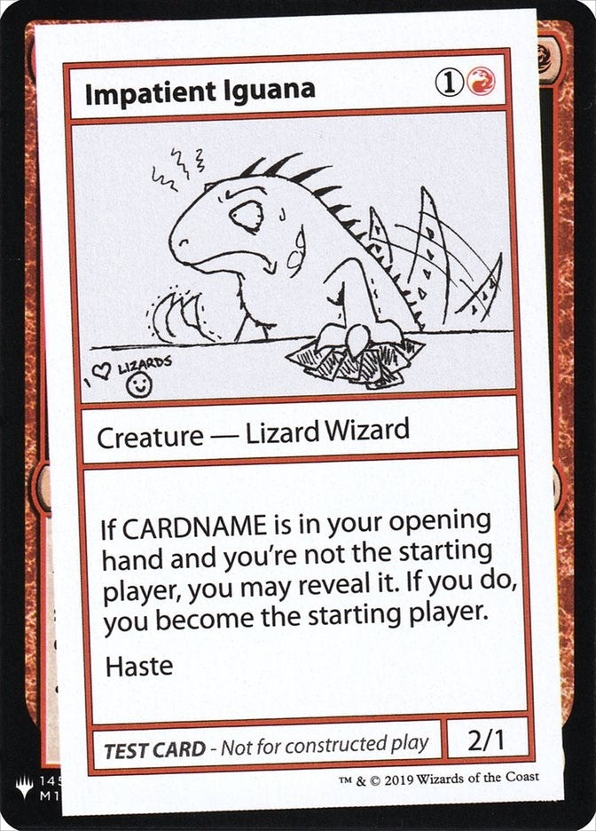 Impatient Iguana (Mystery Booster: Convention Edition Exclusives)