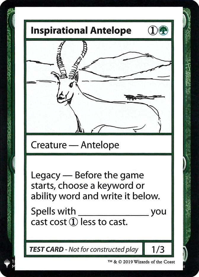Inspirational Antelope (Mystery Booster: Convention Edition Exclusives)