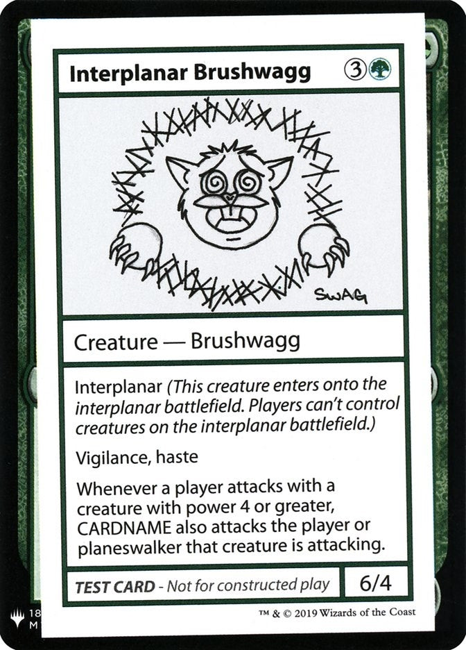 Interplanar Brushwagg (Mystery Booster: Convention Edition Exclusives)