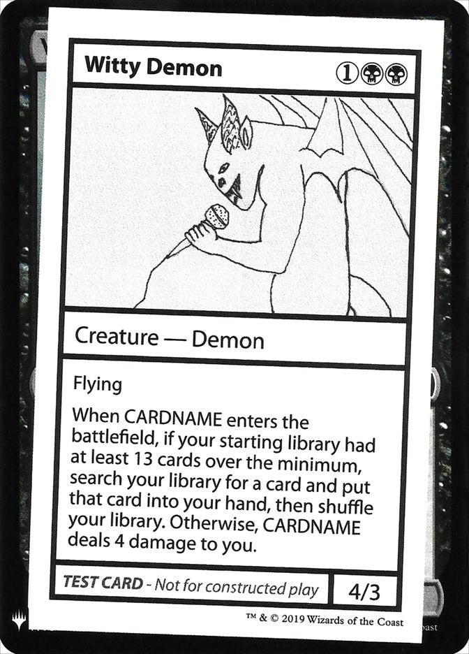 Witty Demon (Mystery Booster: Convention Edition Exclusives)