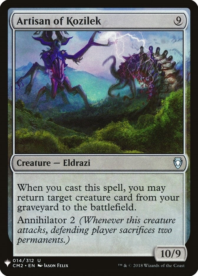 Artisan of Kozilek (14) (The List Reprints)