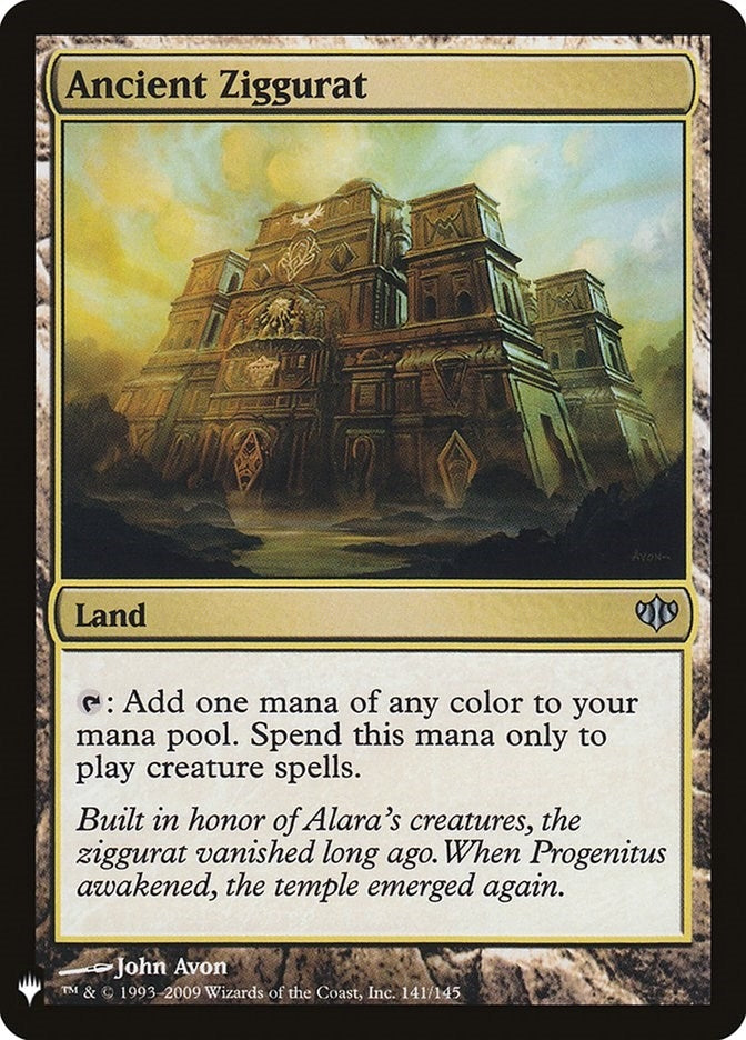Ancient Ziggurat (141) (The List Reprints)