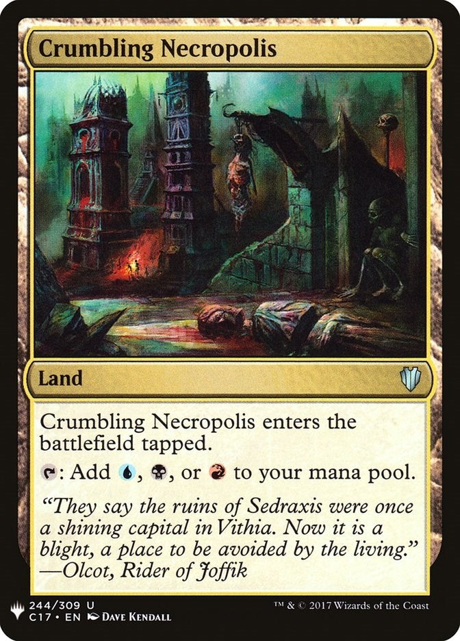 Crumbling Necropolis (244) (The List Reprints)