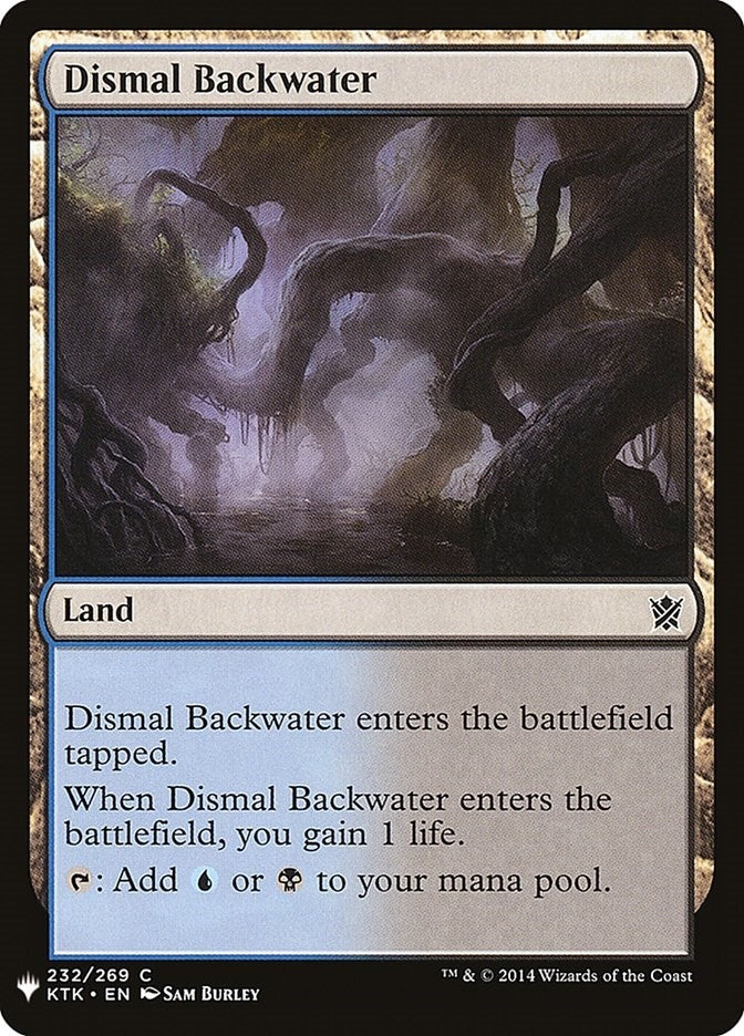 Dismal Backwater (232) (The List Reprints)