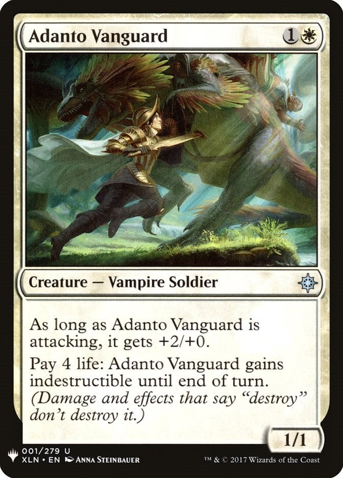 Adanto Vanguard (1) (The List Reprints)