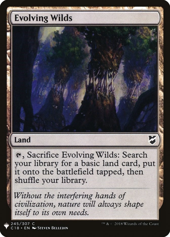 Evolving Wilds (C18) (245) (The List Reprints)