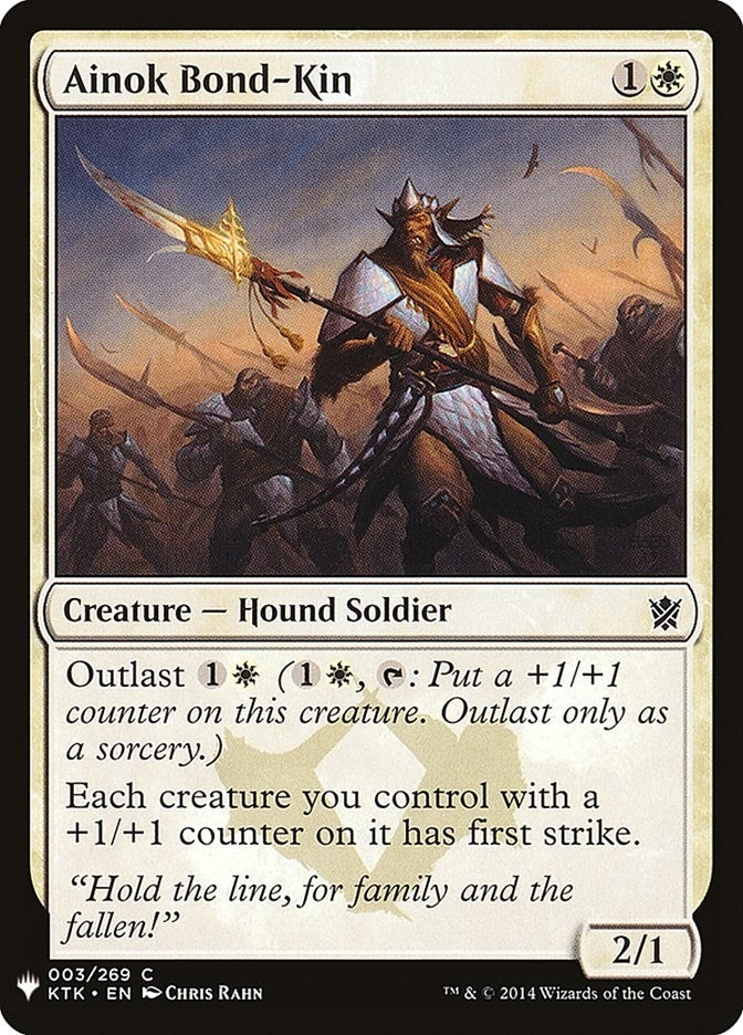Ainok Bond-Kin (3) (The List Reprints)